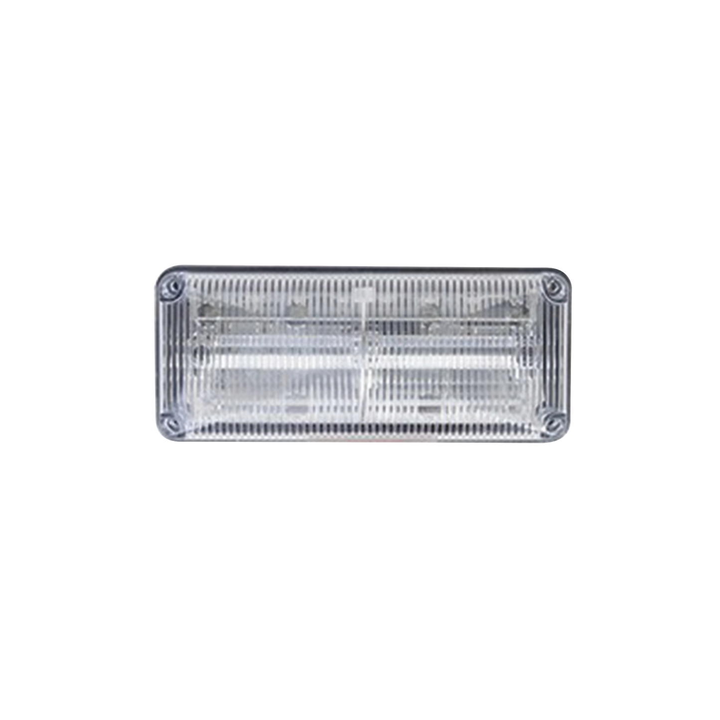 Luces perimetrales de emergencia QuadraFlareÂ® lente color claro, LED color rojo