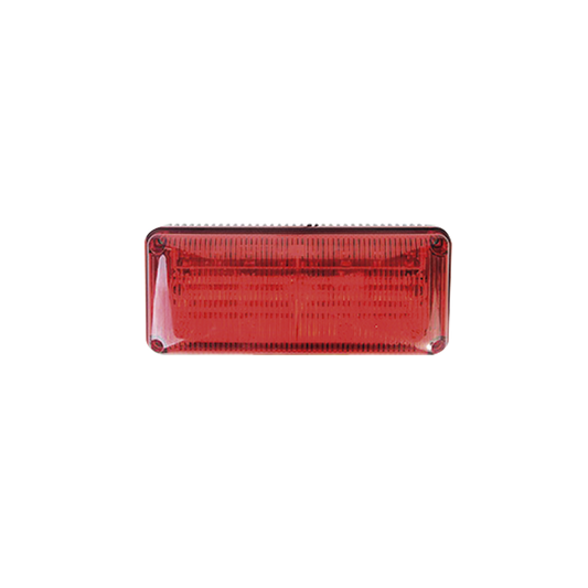 Luz de Emergencia QuadraFlare, Mica y LED Rojo, Ideal para Ambulancias