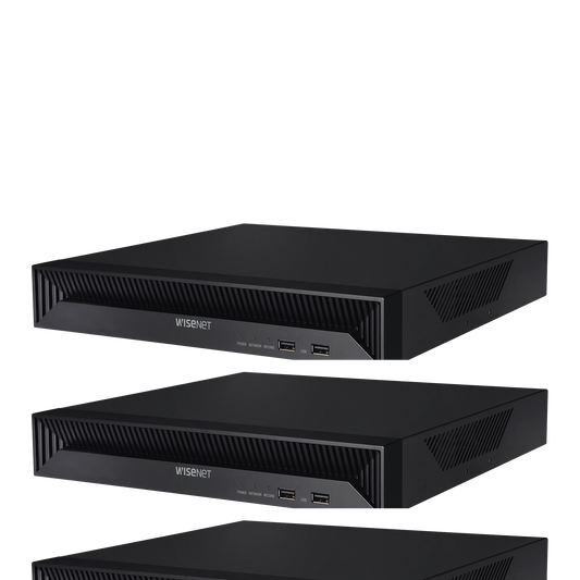NVR 8 MegapÃ­xel / 8 canales / H.265 / P2P Wisenet / 8 puertos PoE