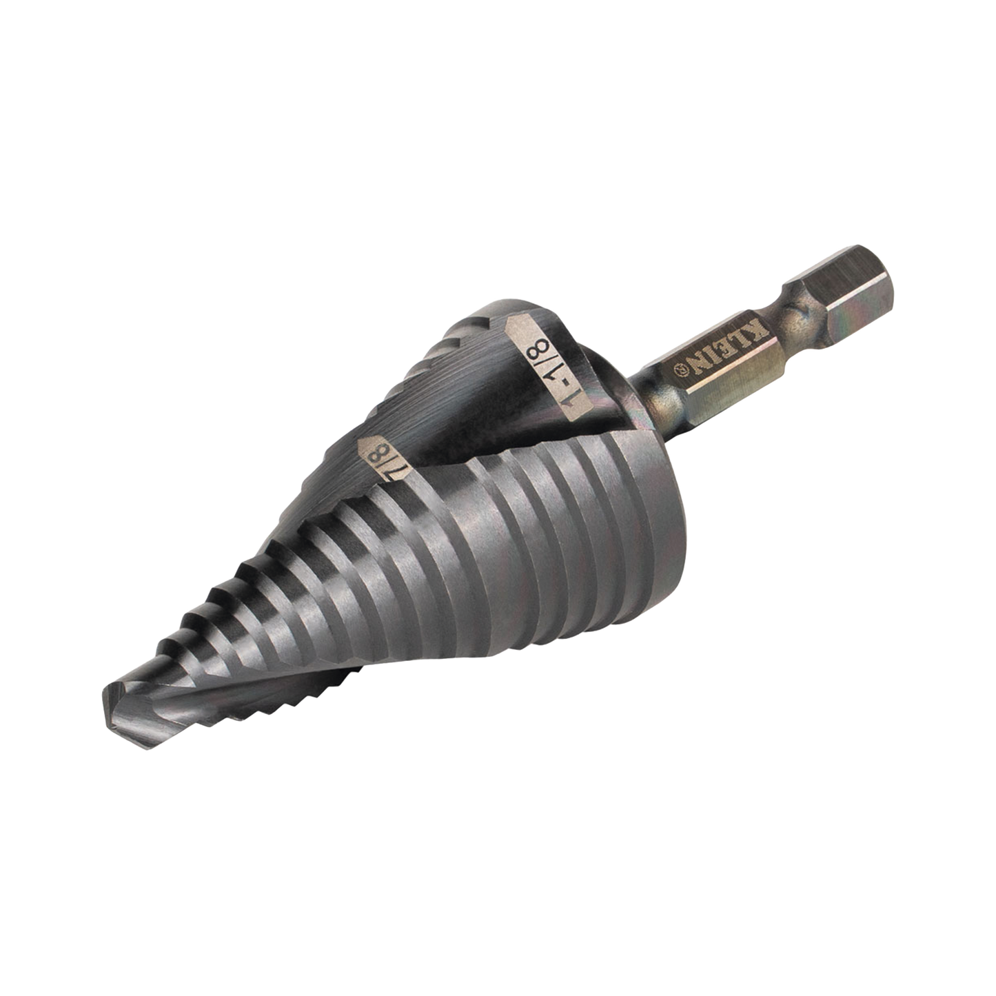 Broca Escalonada 12 en 1, de LiberaciÃ³n RÃ¡pida, Acanaladura en Espiral, produce Agujeros de 2-3 cm e Intermedios. 10x mÃ¡s Durable