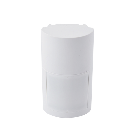 Detector de Movimiento Pasivo / Inalambrico (alimentaciÃ³n) / Altura de montaje 0.8m a 2.7 m  ajustable  / 100% Exterior / Compatible con cualquier panel de alarma