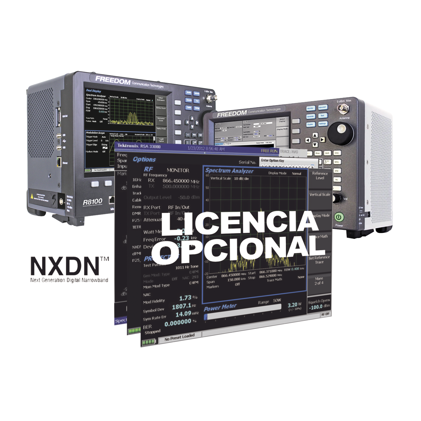 OpciÃ³n de Software Auto-Tune para MÃ³viles y PortÃ¡tiles Series NX de Kenwood en R8000 /R8100.