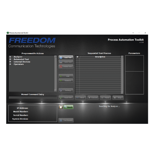 Kit de Herramientas en Software para AutomatizaciÃ³n de Procesos en Analizadores FREEDOM.