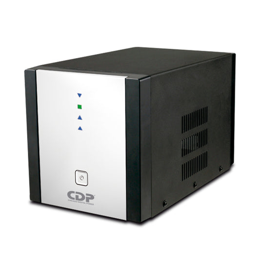 Regulador de Voltaje AVR 2408, 2400VA/1800W. Monofásico, Voltaje nominal de 120VCA, Rango de frecuencia 50/60Hz, 8 contactos tipo NEMA 5-15R