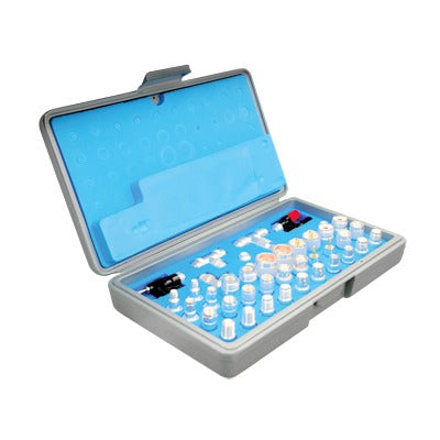 Kit Universal de Adaptadores UNIDAPT de 43 Piezas "ClÃ¡sicos" en Estuche de PlÃ¡stico y Esponja.