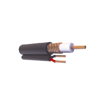 Bobina de 305 metros de Cable RG59 SiamÃ©s, Malla de Cobre y Aluminio, CCA, HECHO EN MÃ‰XICO, Optimizado para HD, Para uso en Intemperie.