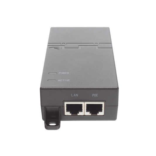 Inyector PoE estÃ¡ndar 802.3at Gigabit (53 V - 0.6 A - 30w)