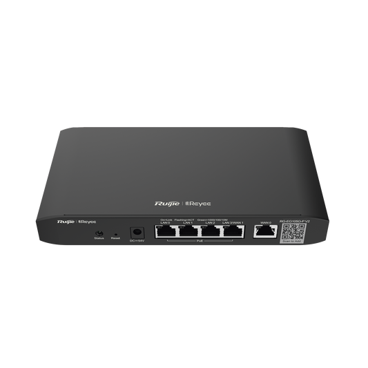 Router Balanceador Administrable Cloud con POE+ 54w, 3 puertos LAN gigabit, 1 Puerto WAN gigabit y 1 puerto LAN/WAN gigabit configurable, hasta 100 clientes con desempeÃ±o de 600 Mbps asimÃ©tricos