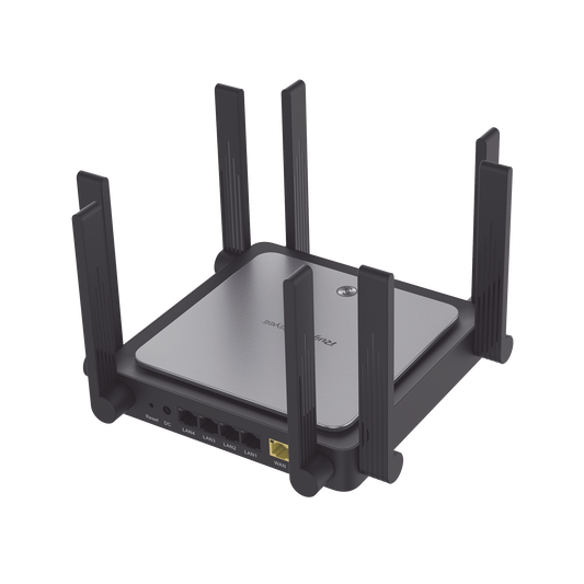 Home Router inalÃ¡mbrico MESH WI-FI 6 4x4 doble banda 1 puerto WAN Gigabit y 4 puertos LAN Gigabit