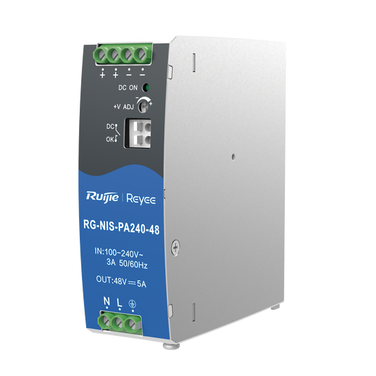 Fuente de AlimentaciÃ³n AC/DC 240W DIN-RAIL para Switch Industrial