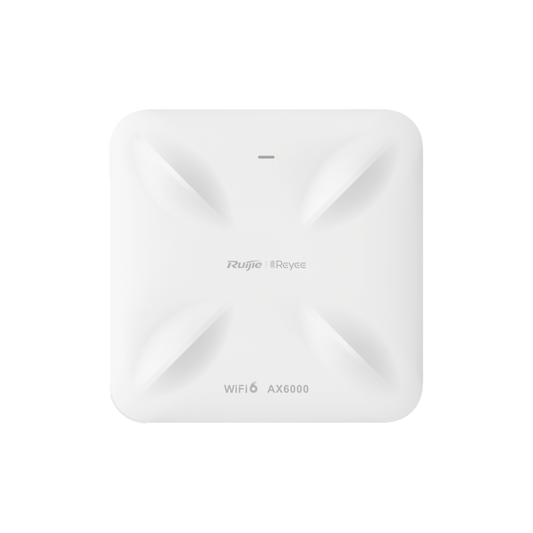 Punto de Acceso con doble puerto multi-gigabit 2.5G Wi-Fi 6 Interior en Techo hasta 5.9 Gbps, doble banda 802.11 AX6000 MU-MIMO 4x4
