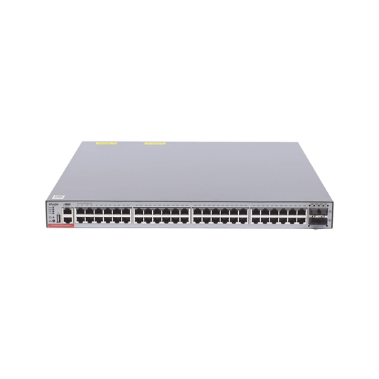 Switch Administrable Capa 3 PoE con 48 puertos Gigabit 802.3af/at + 4 SFP+ para fibra 10Gb, hasta 1,480 watts, gestiÃ³n gratuita desde la nube.