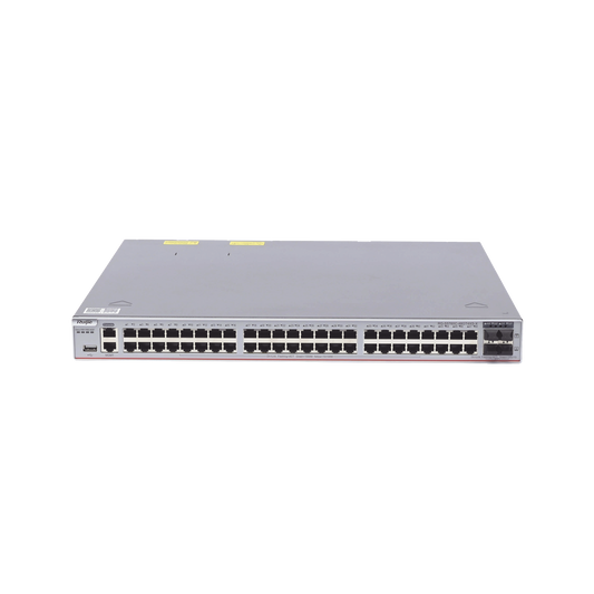 Switch Core Administrable Capa 3 con 48 puertos Gigabit + 4 SFP+ para fibra 10Gb, gestiÃ³n gratuita desde la nube.
