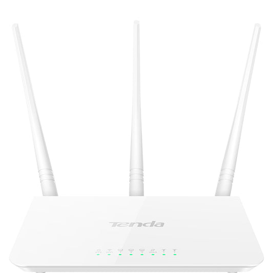 Router TENDA F3, Omnidireccional, 3, Color blanco