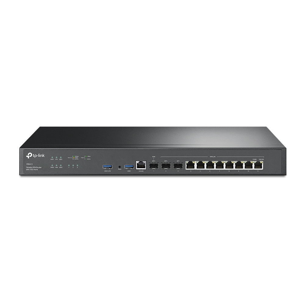 ROUTER VPN TP-LINK ER8411 OMADA CON 10 PUERTOS GE SFP+ E INTEGRADO EN OMADA SDN