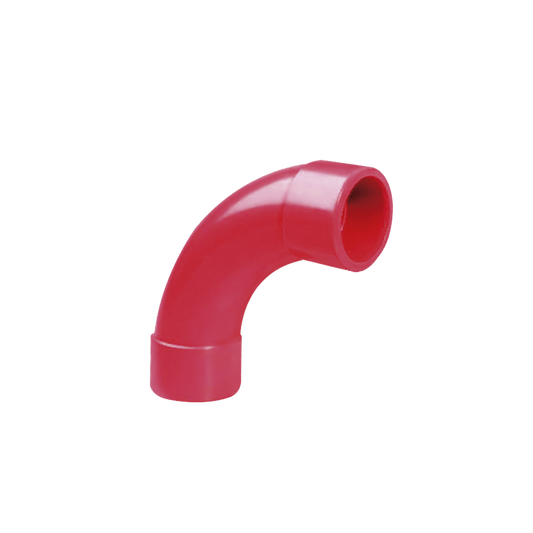 Radio curvo de 90 grados 3/4" para uso en tuberÃ­a de detecciÃ³n de humo por aspiraciÃ³n