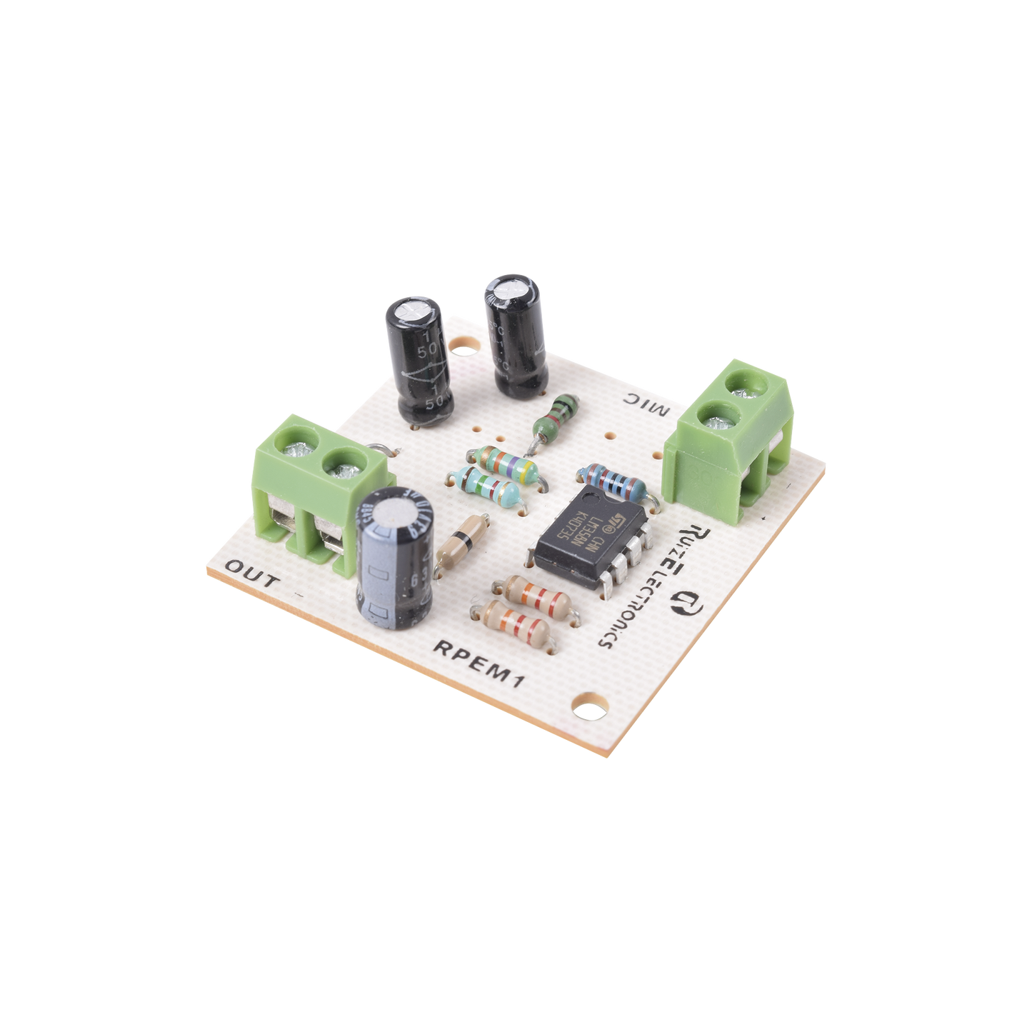 Tarjeta Preamplificadora para MicrÃ³fono Electret.