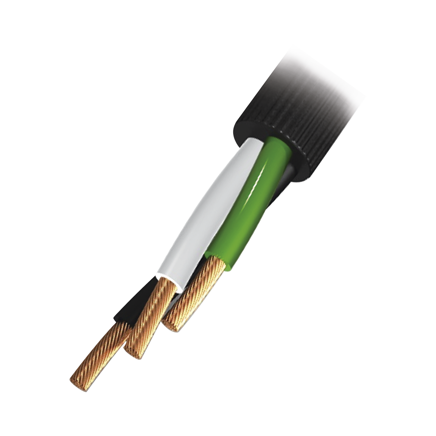 Cable ElÃ©ctrico de Uso Rudo 3 Hilos Calibre 16 AWG, Hasta 600 V. Rollo de 100 m.