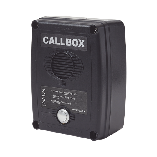Callbox Digital NXDN, Intercomunicador InalÃ¡mbrico VÃ­a Radio VHF 150-165MHZ, Serie XD en Color Negro