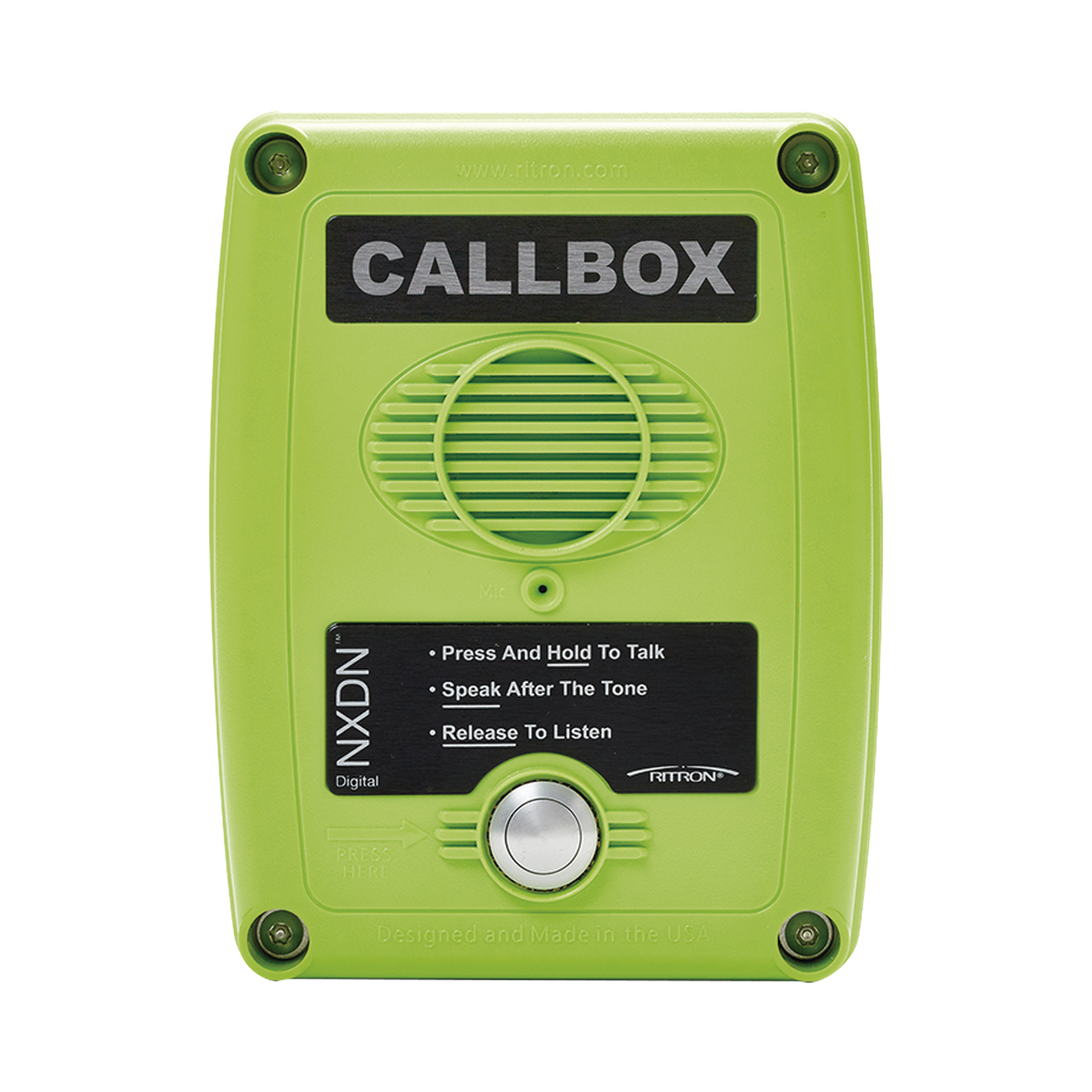 Callbox Digital NXDN, Intercomunicador  InalÃ¡mbrico  UHF 450-470MHZ,  Color Verde