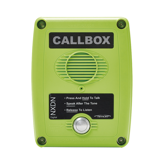 Callbox Digital NXDN, Intercomunicador  InalÃ¡mbrico  UHF 450-470MHZ,  Color Verde