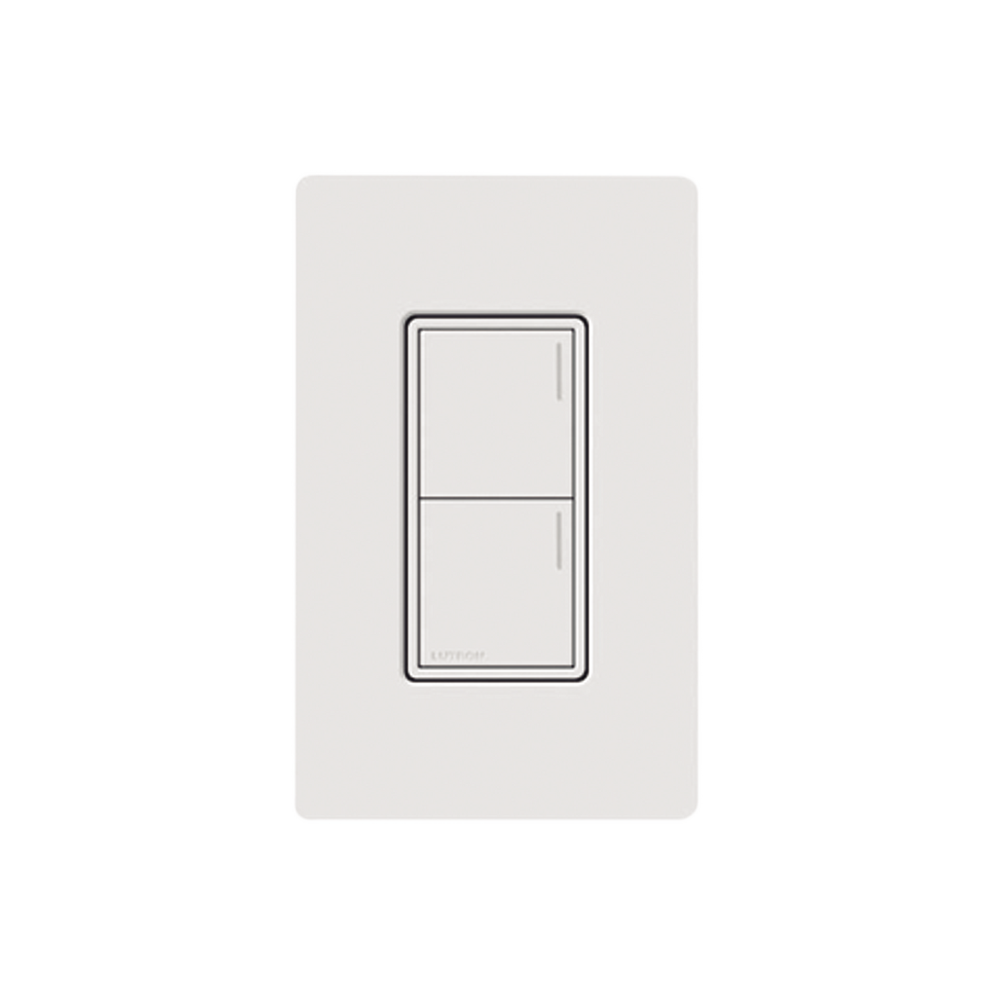 (RadioRa3) Botonera Sunnata Blanco 2 escenas para Radio RA3, programe escenas diferentes en cada botÃ³n.