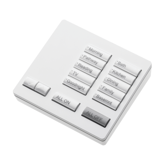 Botonera de Sobremesa PortÃ¡til SeeTouch, 10 Botones, Retroiluminada, Programe Escenas Diferentes en Cada BotÃ³n.