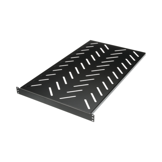Charola para Soportar Equipos en Rack de 19" de 4 Postes, Profundidad Máxima de 36 in, Capacidad de Carga de 113 kg, 1 U