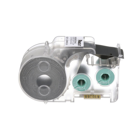 Casete de 350 Etiquetas Autolaminadas de 19 x 19 mm, para Cables de 2 a 4.1 mm de DiÃ¡metro, Ãrea de ImpresiÃ³n Color Blanco