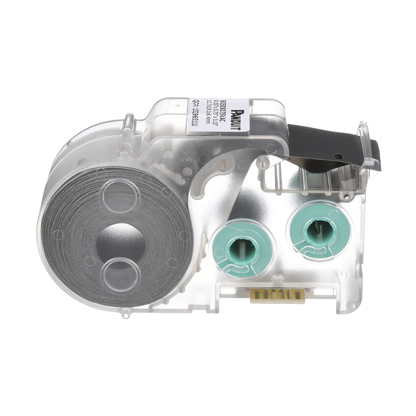 Casete de 350 Etiquetas Autolaminadas de 25.4 x 19.05 mm, para Cables de 2 a 4.1 mm de DiÃ¡metro, Ãrea de ImpresiÃ³n Color Blanco