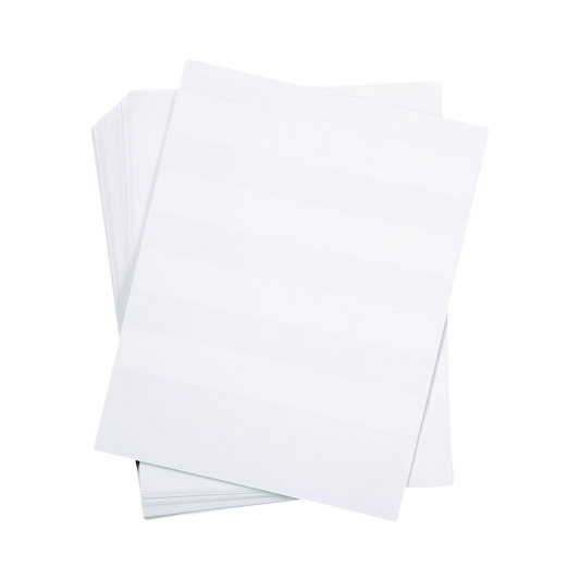 Hojas con 2500 Etiquetas Auto-laminadas para Impresora LÃ¡ser/InyecciÃ³n de Tinta, para Cables de 2 a 4.1 mm de DiÃ¡metro (18 - 14 AWG)