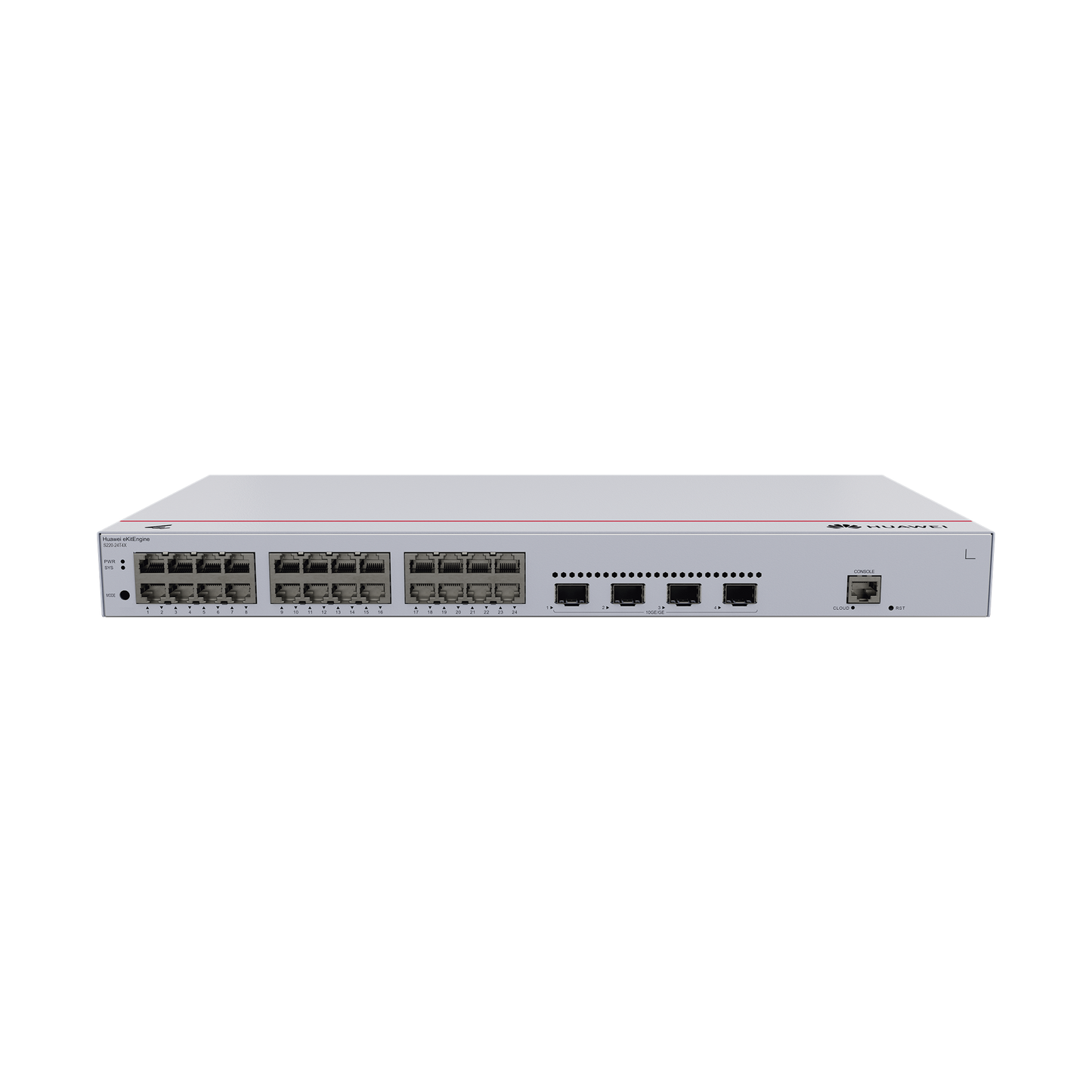 Switch Gigabit Administrable Capa 2 / 24 puertos 10/100/1000 Mbps / 4 Puertos SFP+ Uplink / AdministraciÃ³n Nube Gratis