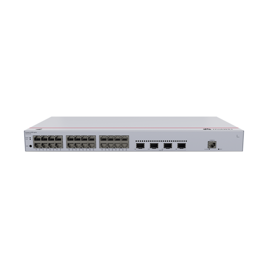Switch Gigabit Administrable Capa 2 / 24 puertos 10/100/1000 Mbps / 4 Puertos SFP+ Uplink / AdministraciÃ³n Nube Gratis