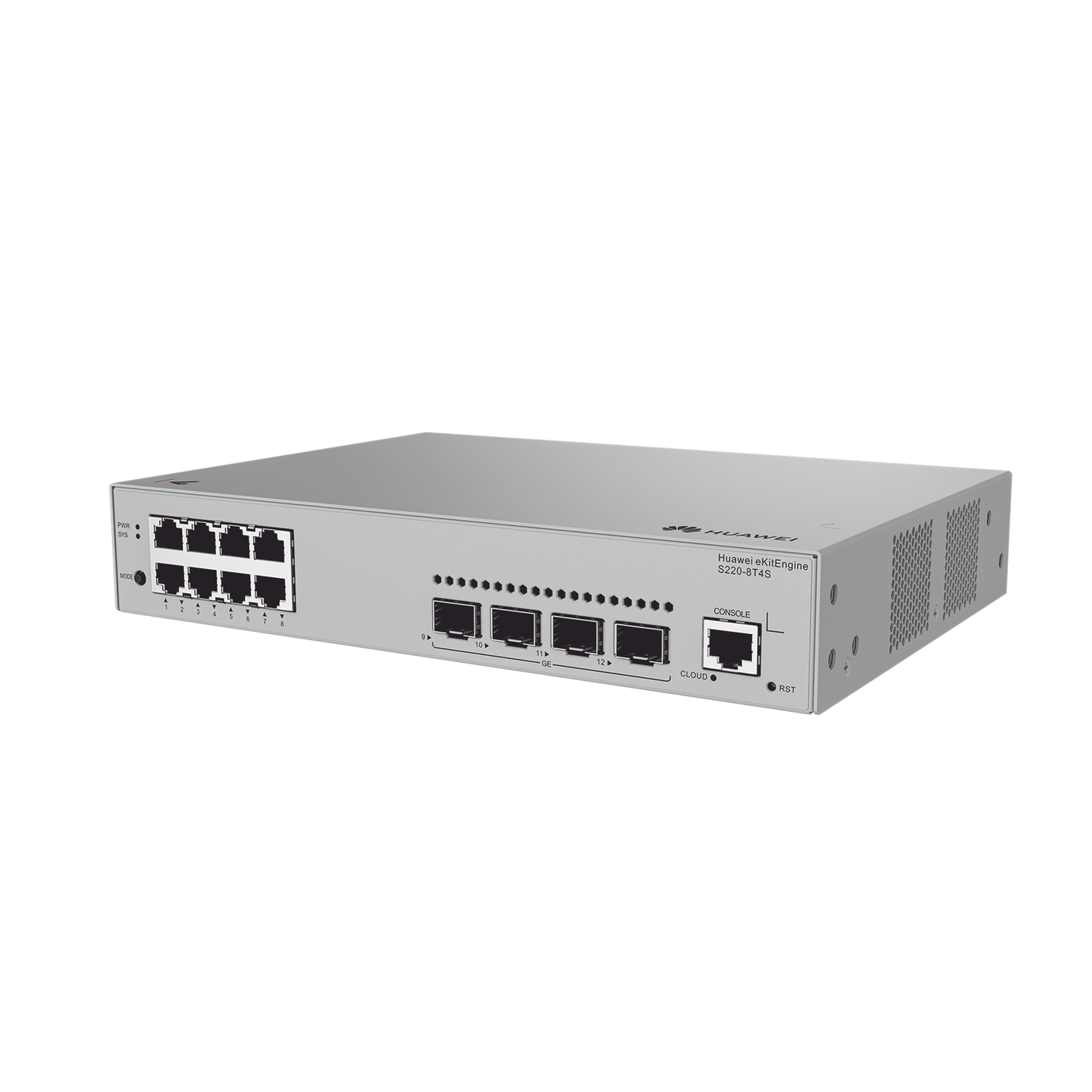 Switch Gigabit Administrable Capa 2 / 8 puertos 10/100/1000 Mbps / 4 Puertos SFP Uplink / AdministraciÃ³n Nube Gratis