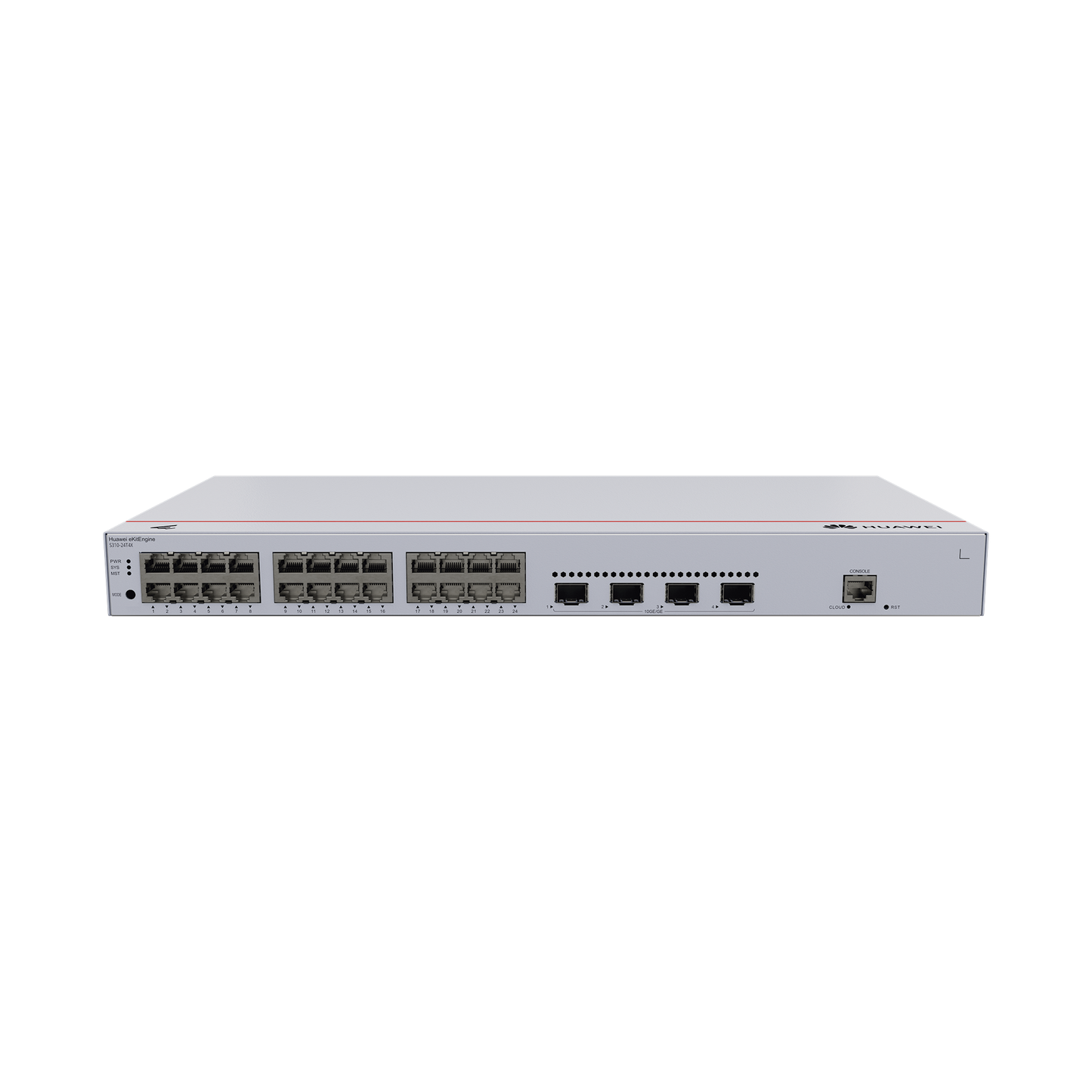 Switch Gigabit Administrable Capa 3 / 24 puertos 10/100/1000 Mbps / 4 Puertos SFP+ Uplink / iStack /AdministraciÃ³n Nube Gratis
