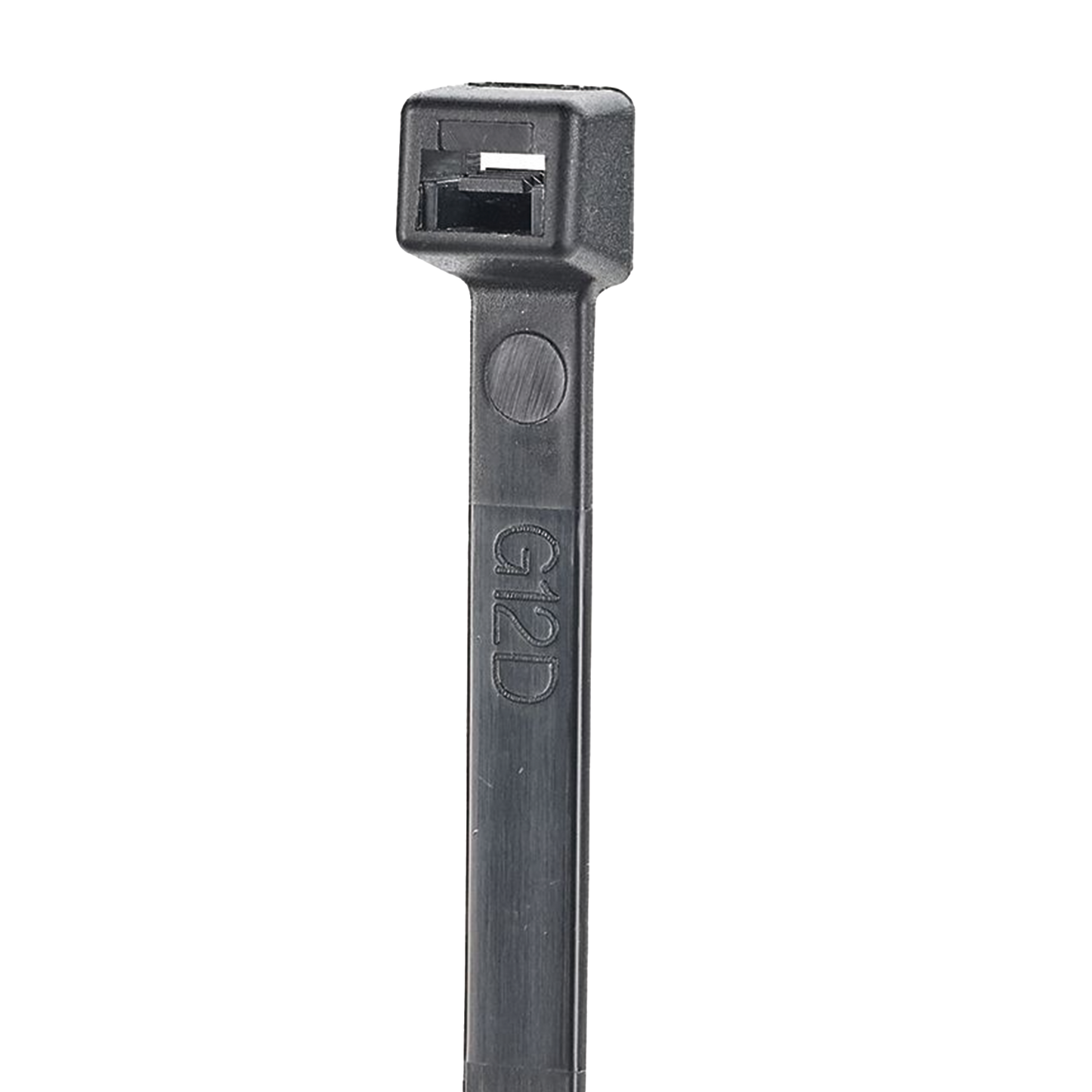 Cincho STRONGHOLD de Nylon 6.6, 1020mm largo x 9mm ancho, Color Negro Exterior, Resistente a Rayos UV, Paquete de 50 Piezas