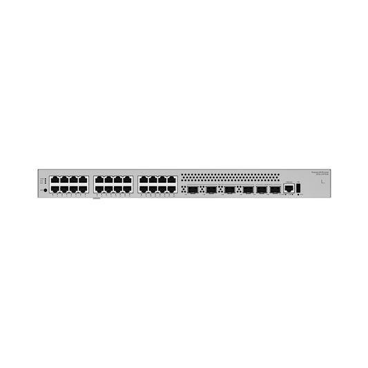 Switch Gigabit Administrable Capa 3 / 24 puertos 10/100/1000 Mbps / 4 Puertos SFP+ / 2 puertos SFP 12GE Stack / iStack /AdministraciÃ³n Nube Gratis