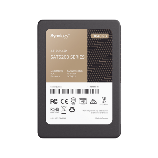 3840 GB SSD , diseÃ±ada para Synology NAS