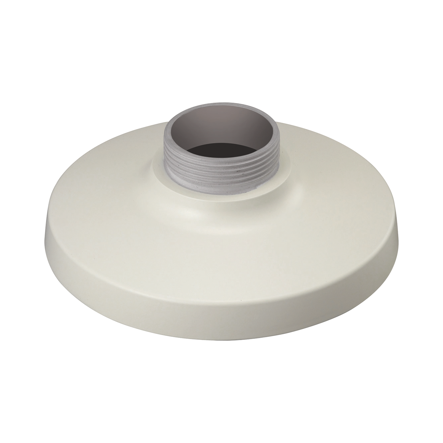 Montaje adaptador tipo plato color marfil necesario para instalaciÃ³n en pared o techo (ver domos compatibles)