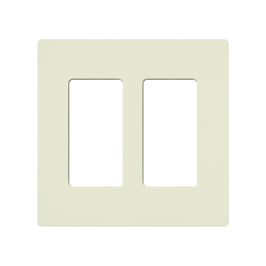 Tapa 2 espacio, de pared, color tipo galleta Satin