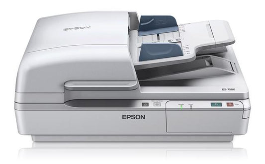 Escáner EPSON DS-7500, 216 x 1016 mm, 40 ppm, Base plana y ADF, CCD, 4000 páginas
