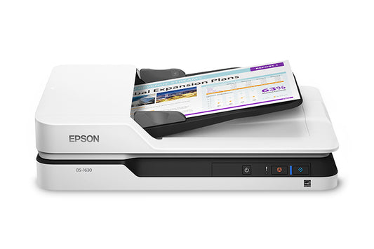 Escáner EPSON WORKFORCE DS-1630, 216 x 355 mm, Cama plana, CIS, 1500 páginas, 25 ppm