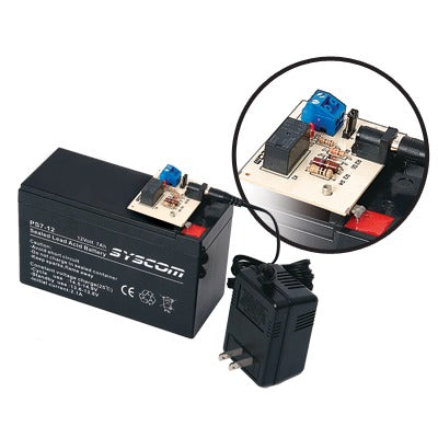 Fuente de Respaldo con Relevador para Equipos de Bajo Consumo de EnergÃ­a (Requiere BaterÃ­a PL4.512)