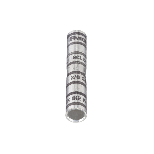 Empalme de Compresión a tope de Cobre tipo barril largo. Para cable 2/0 AWG, Paquete de 10 Piezas | PANDUIT