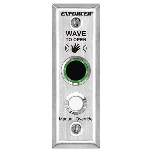 BotÃ³n sin contacto iluminado normalmente abierto y cerrado