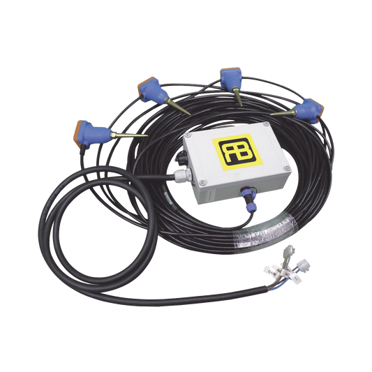 SEISMO/Sistema de Seguridad Perimetral/ Instalación SUBTERRANEA/ 4 Detectores y hasta 40 metros de protección/ Salida de contacto seco / Caja IP67 / Incluye Software de Calibración / Integrable a un sistema de alarma