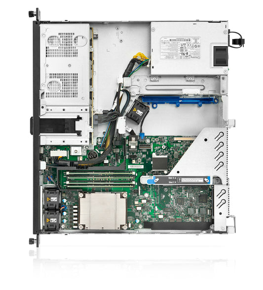 Servidor HPE ProLiant DL20 Gen10 Plus Intel Xeon E-2314 (2.8GHz, 8MB) 4 núcleos 1P 16GB-U 4SFF  Intel VROC RAID 500 W (P44114-B21)