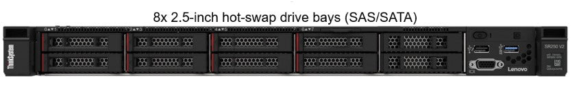 Servidor LENOVO 7D7Q1000LA, Intel Xeon E-2388G 8C 95 W 3,2 GHz, 3,2 GHz, 16GB TruDDR4 3200MHz (2Rx8, 1.2V) ECC UDIMM, SIN SISTEMA OPERATIVO
