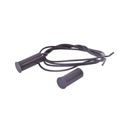 Contacto magnÃ©tico para puertas y ventanas aluminio y madera de empotrar color cafÃ© /GAP: 19mm