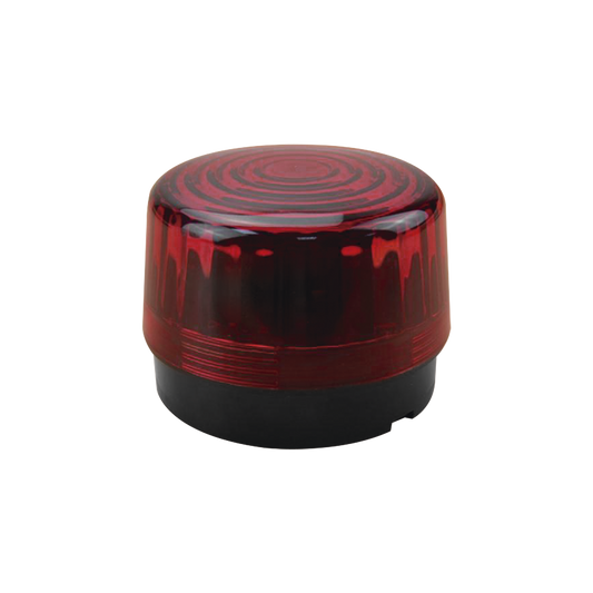 Estrobo con 55 leds de alta luminosidad con la opciÃ³n de respaldo con baterÃ­a 9v